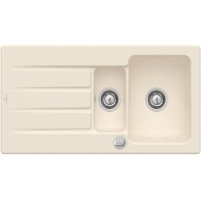 Villeroy & Boch Architectura Ivory Reversibler Spüle - Küche Villeroy & Boch Architectura Ivory Reversibler Spüle - Küche