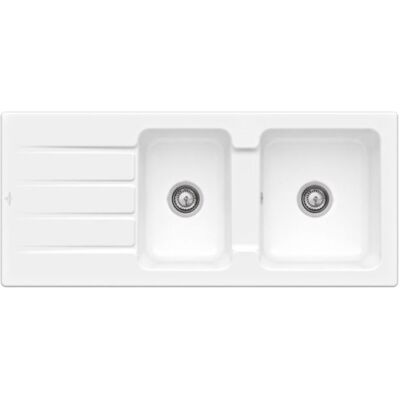 Villeroy & Boch Architectura Weiße Reversible Küchenspüle - Spüle Villeroy & Boch Architectura Weiße Reversible Küchenspüle - Spüle
