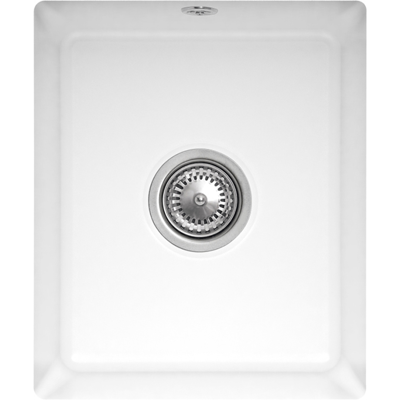 Villeroy und Boch Unterbauspüle 332402R1 mit Ablaufgarnitur und Excenterbetätigung, weiß Villeroy und Boch Unterbauspüle 332402R1 mit Ablaufgarnitur und Excenterbetätigung, weiß