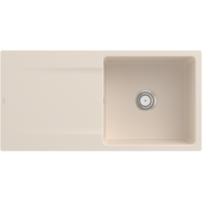 Villeroy & Boch Siluet Ivory Reversible Spüle - Küchenspüle Villeroy & Boch Siluet Ivory Reversible Spüle - Küchenspüle