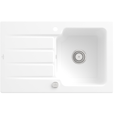 Villeroy & Boch Architectura Einbauspüle - Reversibel Keramik Weiß Villeroy & Boch Architectura Einbauspüle - Reversibel Keramik Weiß