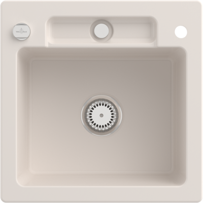 Villeroy & Boch Villeroy&boch Siluet 50 S Crema - Spüle Villeroy & Boch Villeroy&boch Siluet 50 S Crema - Spüle