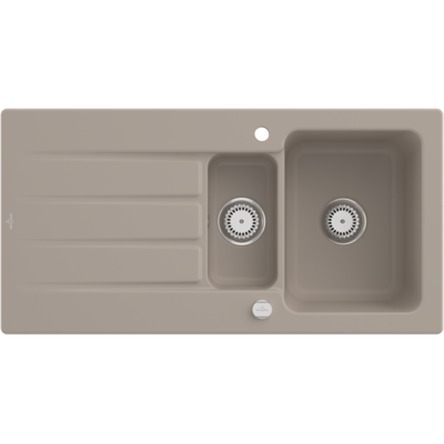 Villeroy und Boch Architectura Spüle 336502AM mit Ablaufgarnitur und Exzenterbetätigung, Almond Villeroy und Boch Architectura Spüle 336502AM mit Ablaufgarnitur und Exzenterbetätigung, Almond