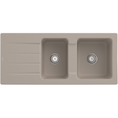 Villeroy & Boch Architectura MetalRim Spüle - Reversibel Oberfläche - 80cm Breite Villeroy & Boch Architectura MetalRim Spüle - Reversibel Oberfläche - 80cm Breite