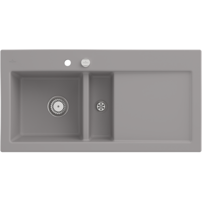 Villeroy & Boch Subway 60 Graues Spüle - Stoßfester Keramik Villeroy & Boch Subway 60 Graues Spüle - Stoßfester Keramik
