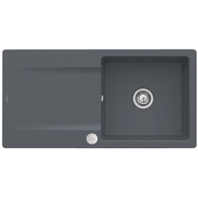 Villeroy & Boch Siluet Graphit Reversibel Spüle Villeroy & Boch Siluet Graphit Reversibel Spüle