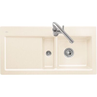 Villeroy & Boch Elfenbein Ceramic Subway 60 Küchenbecken - Stoßfest Villeroy & Boch Elfenbein Ceramic Subway 60 Küchenbecken - Stoßfest