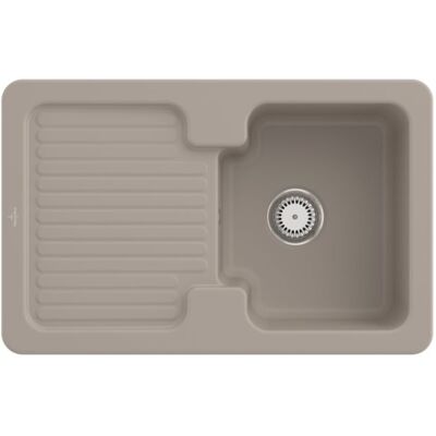 Villeroy & Boch Einbauspüle Condor 45 800x510mm aus Keramik - Küchenbecken Villeroy & Boch Einbauspüle Condor 45 800x510mm aus Keramik - Küchenbecken