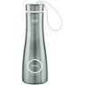 Grohe Blue Trinkflasche 40848SD0 450 ml, Deckel mit Schlaufe, Edelstahl