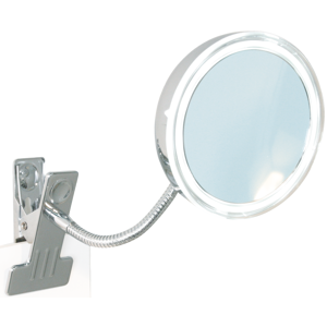 Bravat ALIMOS Kosmetikspiegel - 5x Vergrößerung, Flexibler Spiralarm, LED-Beleuchtung Bravat ALIMOS Kosmetikspiegel - 5x Vergrößerung, Flexibler Spiralarm, LED-Beleuchtung