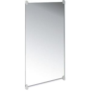 Hewi 801 Wandspiegel - Rechteckig, 600x1200mm, Weiß, Halter Hewi 801 Wandspiegel - Rechteckig, 600x1200mm, Weiß, Halter