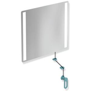Hewi 801 LED Spiegel - 600x540mm - Kippliege, Wandmontage Hewi 801 LED Spiegel - 600x540mm - Kippliege, Wandmontage