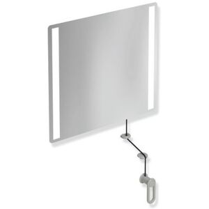 Hewi 801 Spiegel - Kipp-Lichtspiegel LED, 600x540mm, Felsgrau Hewi 801 Spiegel - Kipp-Lichtspiegel LED, 600x540mm, Felsgrau