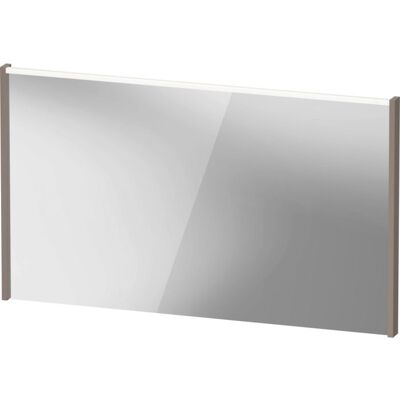 Duravit D-Code Wandspiegel Basalt Matt - LED-Beleuchtung 1200x700mm Duravit D-Code Wandspiegel Basalt Matt - LED-Beleuchtung 1200x700mm