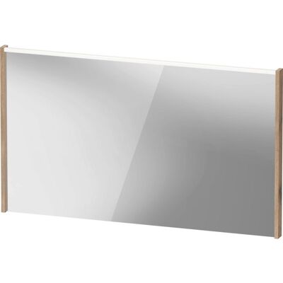 Duravit D-Code Eiche Marmoriert LED Spiegel - Wandmontage - 1200x700mm Duravit D-Code Eiche Marmoriert LED Spiegel - Wandmontage - 1200x700mm