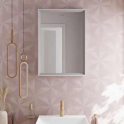 Hansgrohe Xarita E Spiegelschrank - Weiß, IR-Sensor, LED Hansgrohe Xarita E Spiegelschrank - Weiß, IR-Sensor, LED