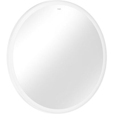 HANS GROHE Xarita Lite S Spiegel - Runde LED-Beleuchtung, mattweiß, 900x900mm HANS GROHE Xarita Lite S Spiegel - Runde LED-Beleuchtung, mattweiß, 900x900mm