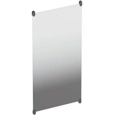 Hewi S 801 Wandspiegel - Rechteckig, Gehackte Kanten, Matt Anthrazit Hewi S 801 Wandspiegel - Rechteckig, Gehackte Kanten, Matt Anthrazit