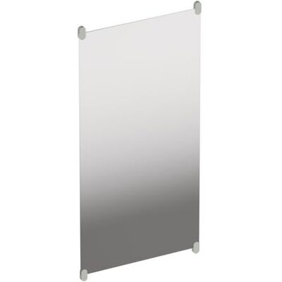 Hewi Modell 801 Wandspiegel - Rechteckig, Matt, Mit Haltern Hewi Modell 801 Wandspiegel - Rechteckig, Matt, Mit Haltern