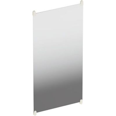 Hewi S 801 Wandspiegel - Rechteckig, mit Haltern, Matt Hewi S 801 Wandspiegel - Rechteckig, mit Haltern, Matt