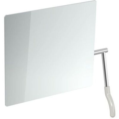 Hewi 802.01.100R97 Verstellbarer Spiegel - Rechteckiges Glas, Aluminiumgriff Hewi 802.01.100R97 Verstellbarer Spiegel - Rechteckiges Glas, Aluminiumgriff