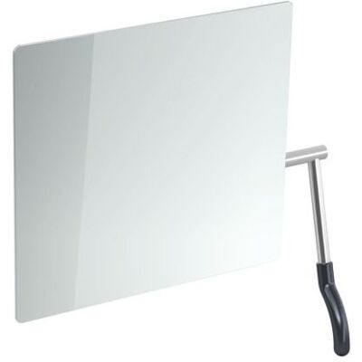 Hewi Verstellbarer Spiegel - Rechteck, Anthrazit, 725x741x73mm - Spiegel Hewi Verstellbarer Spiegel - Rechteck, Anthrazit, 725x741x73mm - Spiegel