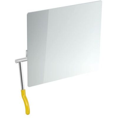 Hewi Spiegel - Modell 802.01.100L18 - Neigung 0-28° - Wandmontage - Senfgelb Hewi Spiegel - Modell 802.01.100L18 - Neigung 0-28° - Wandmontage - Senfgelb