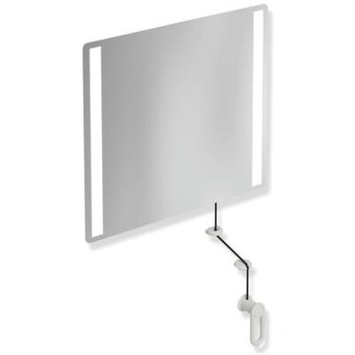 Hewi Modell 801 Leuchtender Kipp-Spiegel - Wandmontage 600x540mm Hewi Modell 801 Leuchtender Kipp-Spiegel - Wandmontage 600x540mm