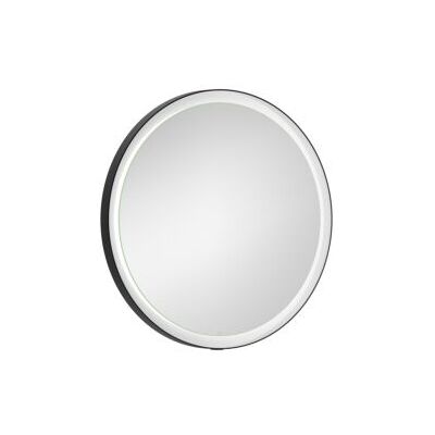 Laufen YVA Spiegel H4485000YV4501 rund, 600x40x600 mm, LED-Beleuchtung, Touchschalter, Ein/Aus/Dimmer, schwarz matt Laufen YVA Spiegel H4485000YV4501 rund, 600x40x600 mm, LED-Beleuchtung, Touchschalter, Ein/Aus/Dimmer, schwarz matt