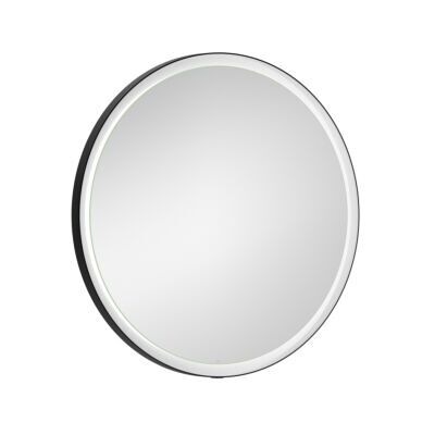 Laufen YVA Spiegel H4485100YV4501 rund, 750x40x750 mm, LED-Beleuchtung, Touchschalter, Ein/Aus/Dimmer, schwarz matt Laufen YVA Spiegel H4485100YV4501 rund, 750x40x750 mm, LED-Beleuchtung, Touchschalter, Ein/Aus/Dimmer, schwarz matt