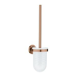 Grohe Essentials WC-Bürstengarnitur 40374DL1 warm sunset gebürstet, Wandmodell, verdeckte Befestigung