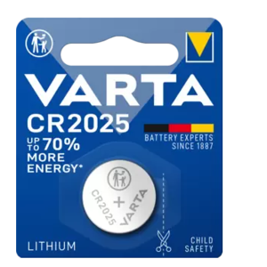 Universal Varta Knopf-Batterie CR2025Bli1 3,0V/157mAh/Lithium CR 2025(VE1) Universal Varta Knopf-Batterie CR2025Bli1 3,0V/157mAh/Lithium CR 2025(VE1)