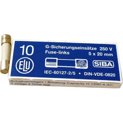 Wolf - 2745699 - 2,5A - 5x20mm - Sicherung Wolf - 2745699 - 2,5A - 5x20mm - Sicherung