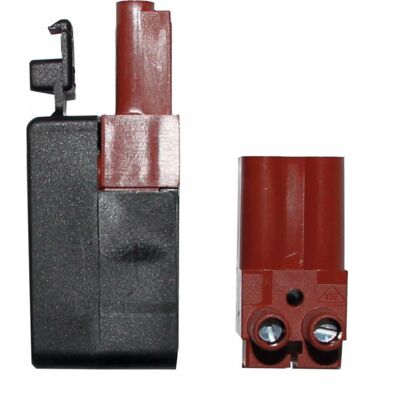 Wolf Stecker/Buchsen-Teil 2-polig 2794015 braun Wolf Stecker/Buchsen-Teil 2-polig 2794015 braun