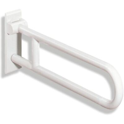 HEWI Stützklappgriff Serie 801 - 850mm Reinweiß HEWI Stützklappgriff Serie 801 - 850mm Reinweiß