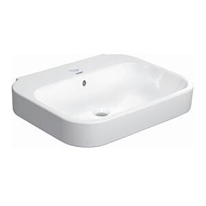 Duravit Happy D.2 Waschtisch 23166000001 60 x 47,5 cm, weiss, wondergliss, 1 Hahnloch