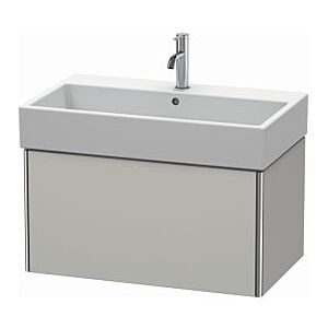 Duravit XSquare Waschtisch-Unterschrank XS409500707 78,4x39,7x46cm, 1 Auszug, Betongrau matt