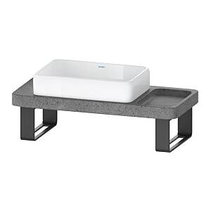 Duravit Qatego Waschtisch-Konsolen-Set D4800600 100x45x90cm, mit Konsole, Konsolenträger, Lavica poliert