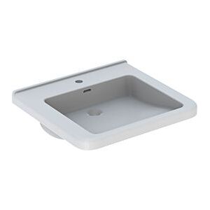 Geberit Renova Comfort Waschtisch 128660000 60 x 55 cm, weiss, unterfahrbar, mit Überlauf