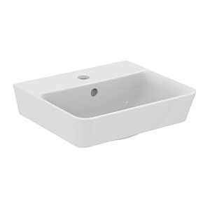 Ideal Standard Air Handwaschbecken E030701 40 x 35 cm, weiss, mit Hahnloch und Überlauf