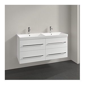 Villeroy und Boch Villeroy & Boch Avento Unterschrank A89300B4 119 x 51,4 x 45,2 cm, wandhängend., crystal white