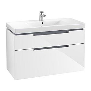 Villeroy und Boch Villeroy & Boch Subway 2.0 Unterschrank A91510DH 98,7 x 59 x 44,9 cm, glossy white, Griffe chrom