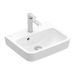 Villeroy und Boch O.novo Handwaschbecken 43444801 45 x 37 cm, eckig, ohne Hahnloch, ohne Überlauf, weiß