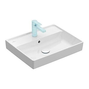 Villeroy und Boch Collaro Waschtisch 4A335501 mit Überlauf, 55x44cm, weiß