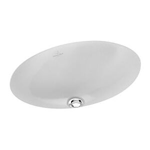 Villeroy und Boch Villeroy & Boch Unterbauwaschtisch Loop & Friends 42 x 28,5 cm, weiss, ohne Überlauf, ohne Hahnloch