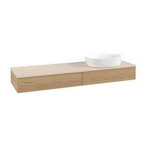 Villeroy und Boch Villeroy & Boch Antao Waschtischunterschrank 1600x190x500mm K16113HN mit Struktur FK/AP: HN/3