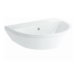 Vitra Integra Waschtisch 7068L003-0012 59,5 x 47 cm, weiß, mit Überlauf/ohne Hahnloch