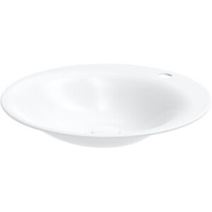 BetteLux Oval Badezimmerwaschbecken - 50x50cm, Weiß, Ohne Überlauf BetteLux Oval Badezimmerwaschbecken - 50x50cm, Weiß, Ohne Überlauf