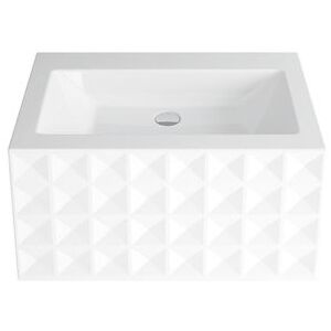 Bette Loft Wand-Waschtisch A230-056SWV4A 81,5x51x10cm, 4-reihig, ohne Hahnloch, schwarz glänzend Bette Loft Wand-Waschtisch A230-056SWV4A 81,5x51x10cm, 4-reihig, ohne Hahnloch, schwarz glänzend