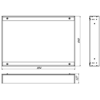 Emco Asis Premium Einbaurahmen 979700039 für Unterputz Spiegelschrank 100 cm Emco Asis Premium Einbaurahmen 979700039 für Unterputz Spiegelschrank 100 cm